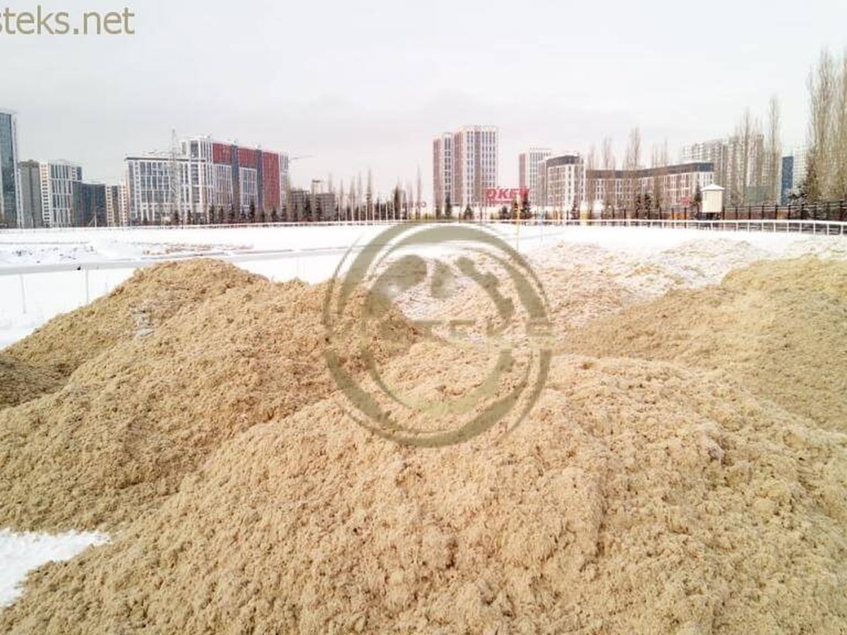 Состав покрытия ЭКВИПОЛИТРЕК для скаковой дорожки